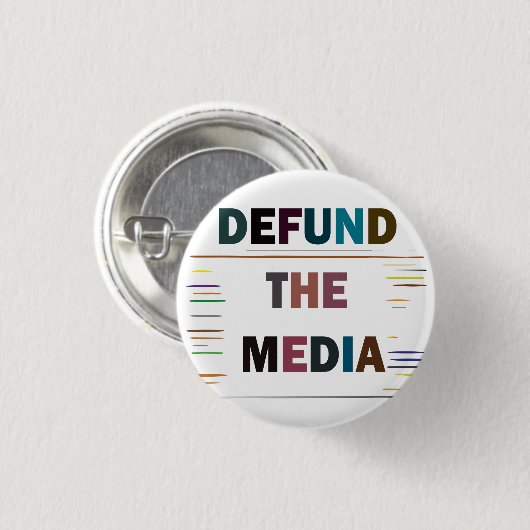 De media definiëren ronde button 3,2 cm (Voorkant /achterkant)