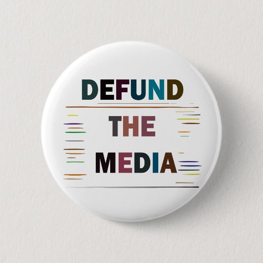 De media definiëren ronde button 5,7 cm (Voorkant)