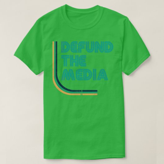 De media definiëren t-shirt (Design voorkant)