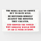 DE MEDIA HEEFT GEEN KEUZE SPANDOEK (Horizontaal)