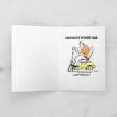 De medio Verjaardag van de Crisis van het Leven Kaart (Binnen)