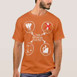 De medische eed t-shirt