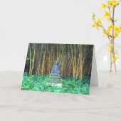 De Meditatie van Boedha - Kauai, Hawaï Kaart (Gele Bloem)