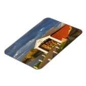 De Medora bedekte brug gebouwd in 1875 Magneet (Linkerzijde)