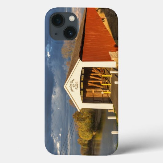 De Medora Overdekte Brug Gebouwd In 1875 Case-Mate iPhone Case (Achterkant)