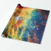 De Medusa Nebula Hubble Buitenspatie Foto Cadeaupapier (Uitgerold)