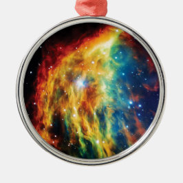 De Medusa Nebula Hubble Buitenspatie Foto Metalen Ornament