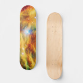 De Medusa Nebula Hubble Buitenspatie Foto Persoonlijk Skateboard (Voorkant)