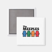 De Meeples Bordspeler Magneet (Voorkant / Achterkant)