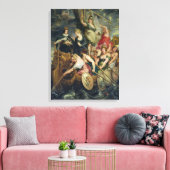 De meerderheid van de leden van Louis XIII Canvas Afdruk (Insitu (Woonkamer))