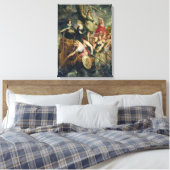 De meerderheid van de leden van Louis XIII Canvas Afdruk (Insitu (Slaapkamer))