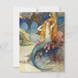 “De Meermin” door Warwick Goble Briefkaart