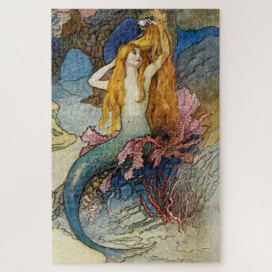 “De Meermin” door Warwick Goble Legpuzzel