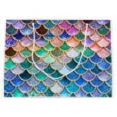 De Meermin van de lente schittert Schalen Groot Cadeauzakje (Voorkant)