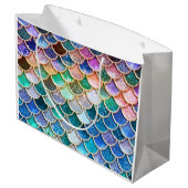 De Meermin van de lente schittert Schalen Groot Cadeauzakje (Achterkant Gekanteld)
