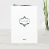 De meermin van de Parel Kaart (Achterkant)