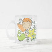 De Meermin van de roodharige Matglas Koffiemok (Links)