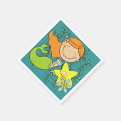 De Meermin van de roodharige Servetten (Hoek)