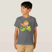 De Meermin van de roodharige T-shirt (Voorkant volledig)