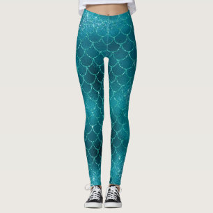 De meerminleggings van de broek leggings