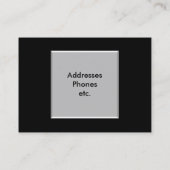 De meest  3D Visitekaartje (Achterkant)