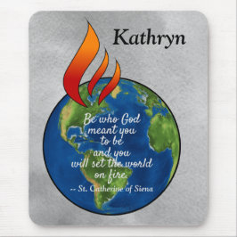 De meest beroemde St. Catherine van de Muismat van