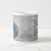 De meest beroemde St. Catherine van Siena Quote Grote Koffiekop (Voorkant)