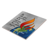 De meest beroemde St. Catherine van Siena Quote Tegeltje (Zijkant)