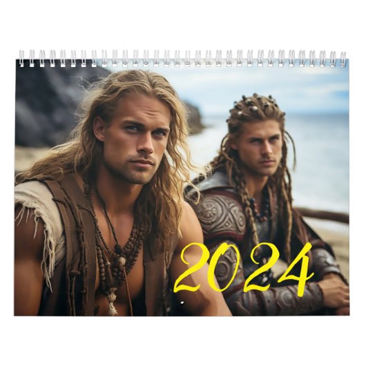 De meest brute macho 2024. kalender (Hoes)