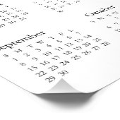 De meest brute macho 2024. Kalender Perfect Poster (Hoek)