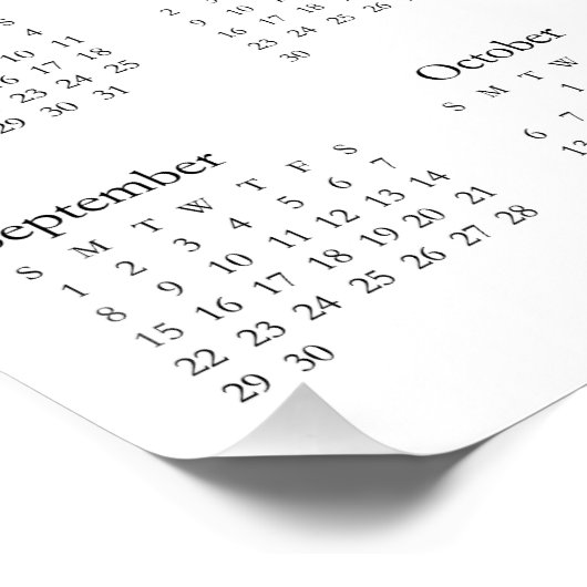 De meest brute macho 2024. Kalender Perfect Poster (Hoek)