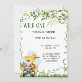 DE MEEST ELEGANTE WILD BIRTHDAY UITNODIGINGEN