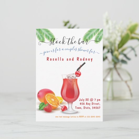 De meest exclusieve voorraad van de Bar Kaart (Staand voorkant)