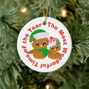 De meest fantastische eigenaar van de Time Holiday Keramisch Ornament