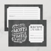 De meest fantastische  kaart voor hergebruik van h (Voorkant / Achterkant)