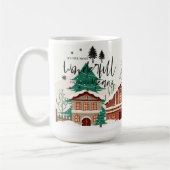 De meest fantastische kerst in het landschap van d koffiemok (Links)