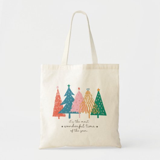 De meest fantastische kerstboomvakantie tote bag (Voorkant)