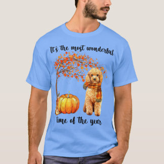 De meest fantastische najaarstijd van Scarf Pu T-shirt