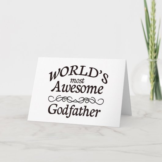 De meest fantastische peetoom van de wereld kaart (Voorkant)