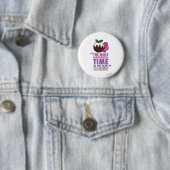 De meest fantastische tijd ronde button 5,7 cm (In situ)
