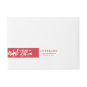 De meest fantastische tijd van de Adresetiketten v Adreslabel Wikkel (Voorkant)