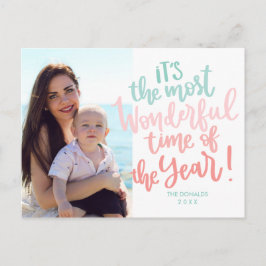 De meest fantastische tijd van het Jaar | Blue HOL Briefkaart