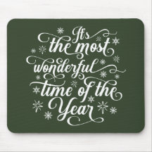 De meest fantastische tijd van het Jaar | Mousepad