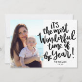 De meest fantastische tijd van het Jaar | White HO Kaart (Voorkant)