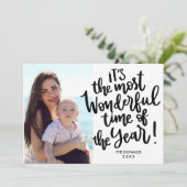 De meest fantastische tijd van het Jaar | White HO Kaart (Staand voorkant)