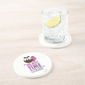 De meest fantastische tijd zandsteen onderzetter (Zijkant)