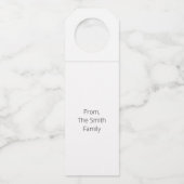 De meest fantastische WIJN van het Jaar Flessenhanger (Achterkant)