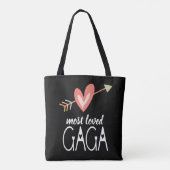 De meest geliefde Canvas tas van Gaga (Achterkant)