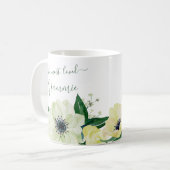 De meest geliefde Grammie Wilde Rozen Hunter Gree Koffiemok (Voorkant links)