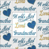De meest geliefde grootmoeder ter wereld stof (Delen)